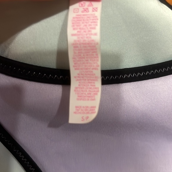 Victoria’s Secret swimsuit triangle top string bikini size S small light purple - Picture 8 of 8